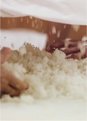 The reason sake rice is polished